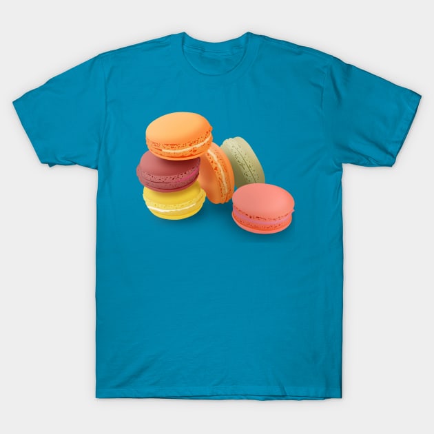 macarons! T-Shirt by mattiaraff